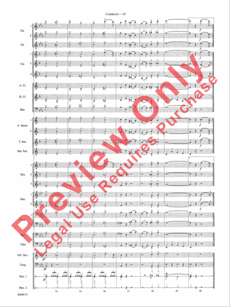 National Emblem Concert Band scores gallery preview page 13