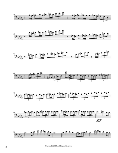 March Slave Trombone Quartet Part 1