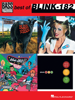 Book cover for Best of blink-182 for Bass