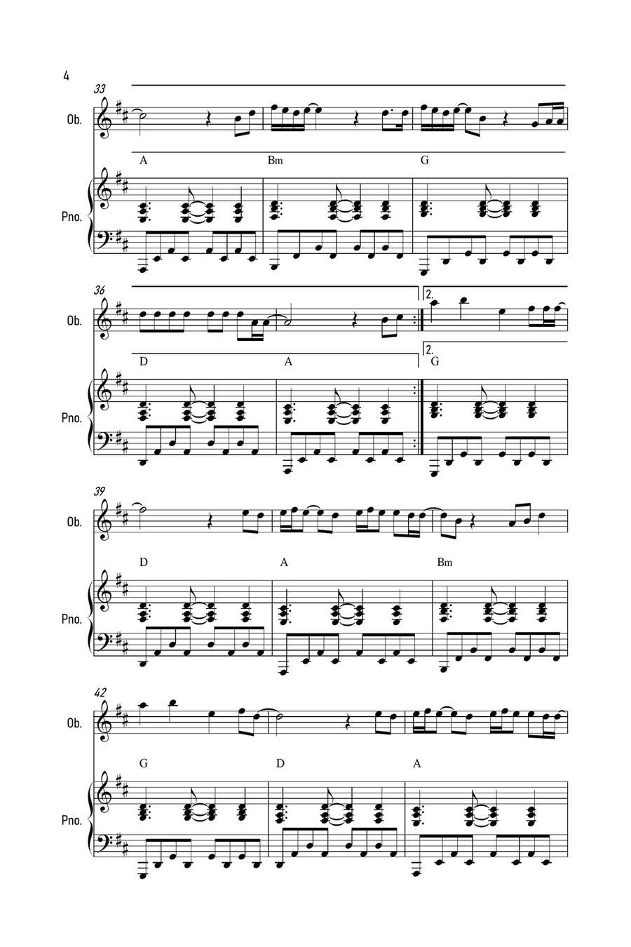 Purple Disco Machine Piano scores gallery preview page 4