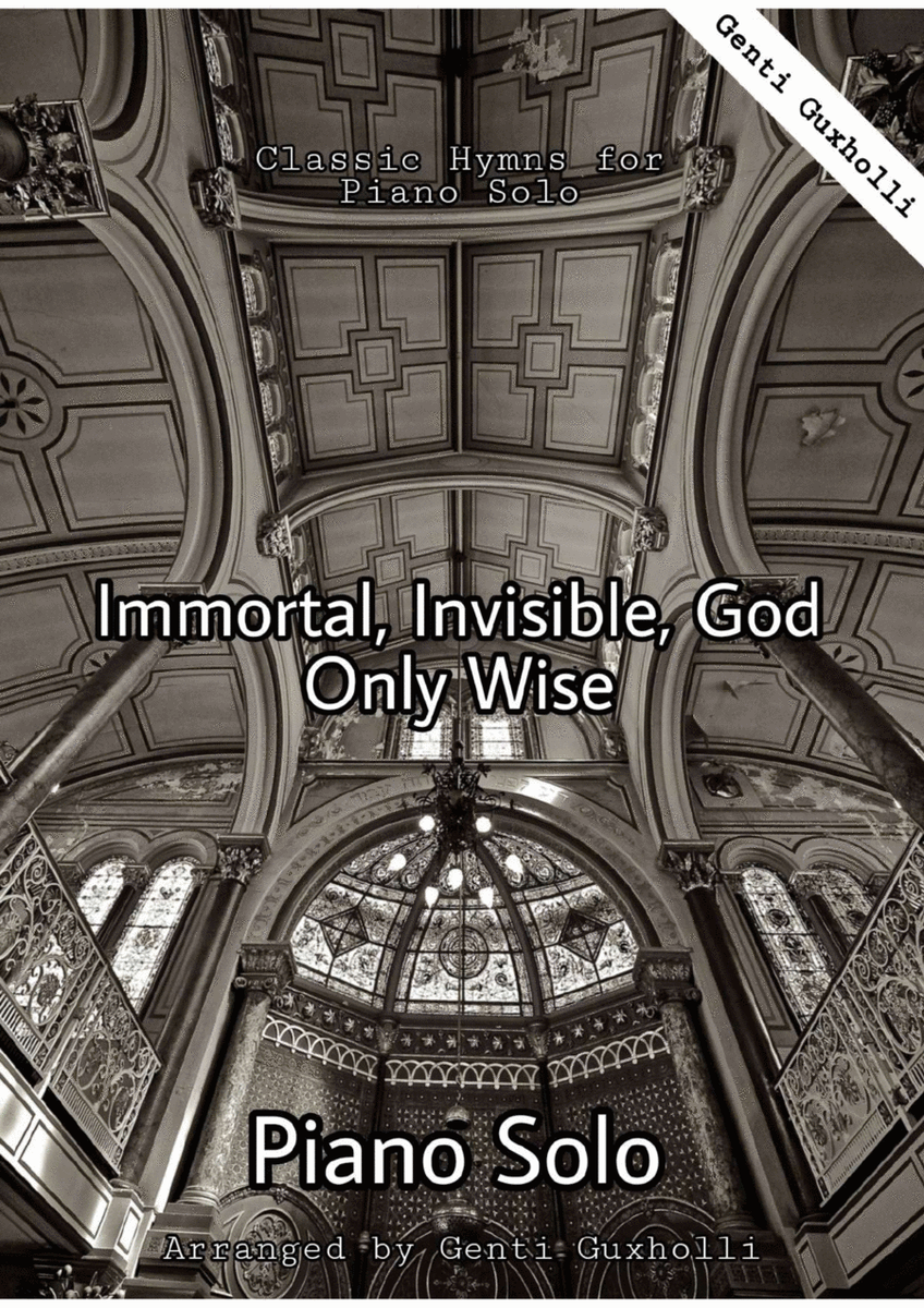 Immortal, Invisible, God Ony Wise (Piano Solo) image number null