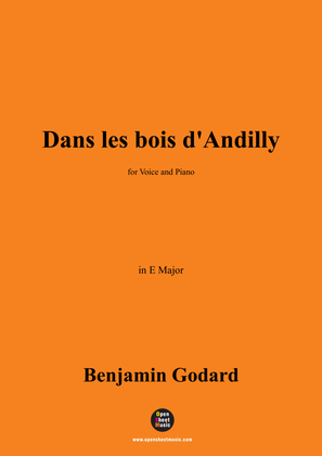 B. Godard-Dans les bois d'Andilly,in E Major