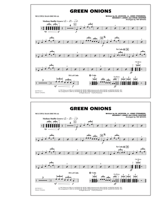 Green Onions - Multiple Bass Drums