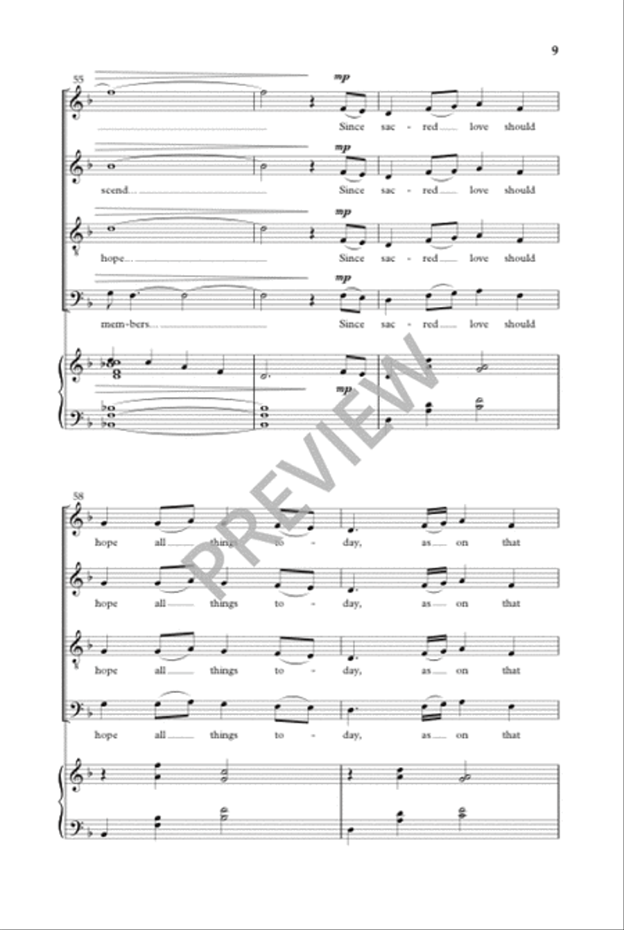 Midwinter Song Midwinter Song 4-Part scores gallery preview page 10