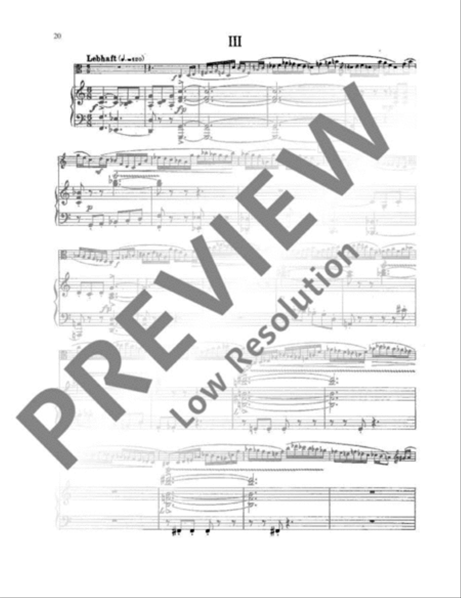 Konzertmusik Piano scores gallery preview page 21