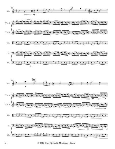 Diehnelt: Montegar for Viola and Strings