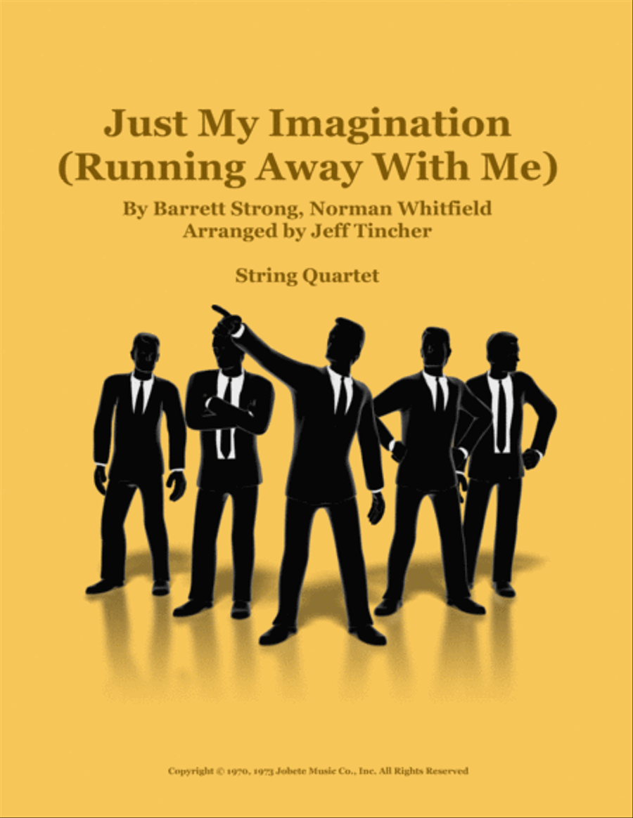 Just My Imagination (running Away With Me) String Quartet scores gallery preview page 1