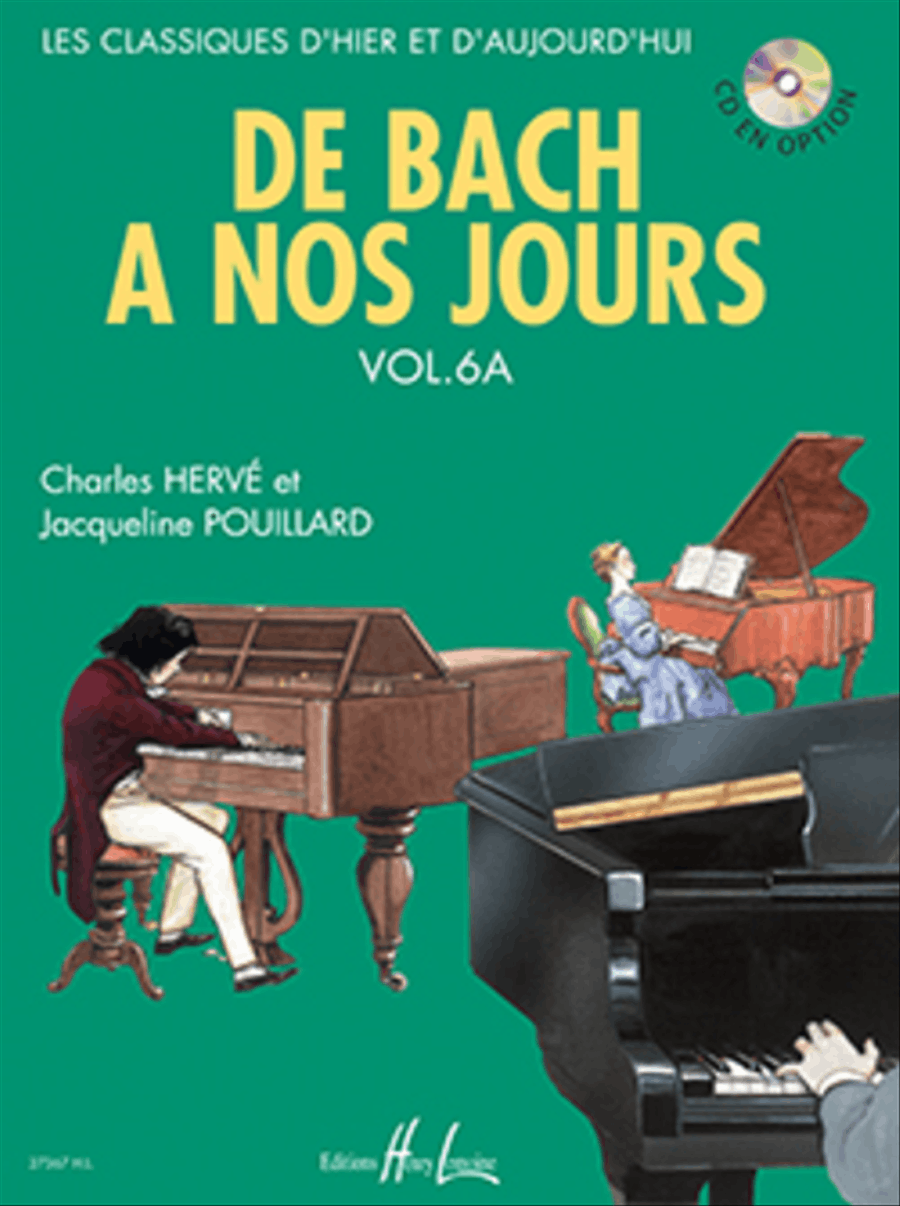 De Bach a nos jours - Volume 6A Piano Solo scores gallery preview page 1