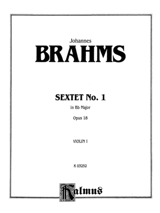 Book cover for Sextet in B-Flat Major, Op. 18: 1st Violin