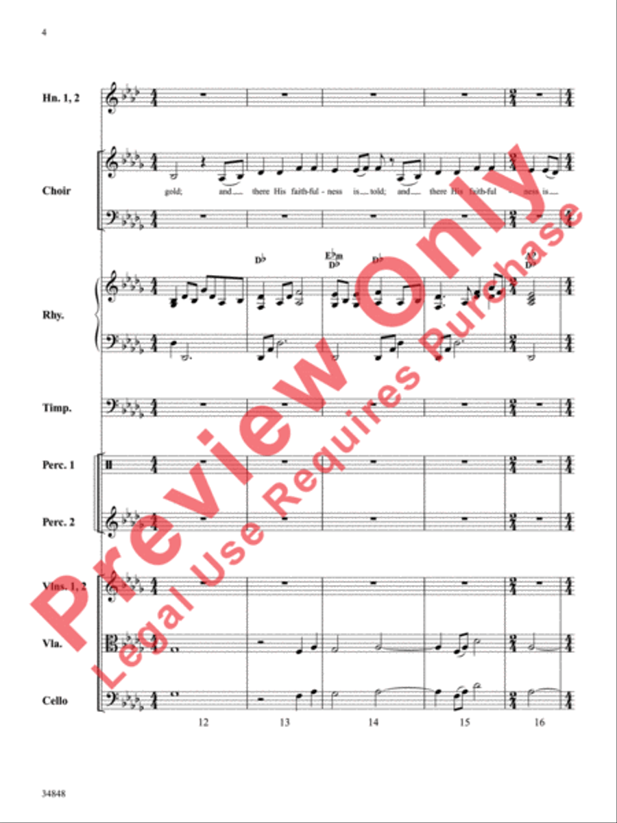 When Trials Come When Trials Come Choir scores gallery preview page 5