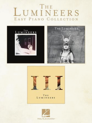 Book cover for The Lumineers – Easy Piano Collection