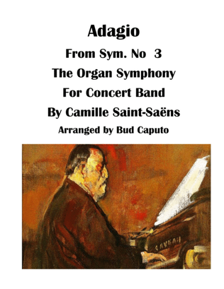 Adagio Sym. No. 3 Arranged for Band