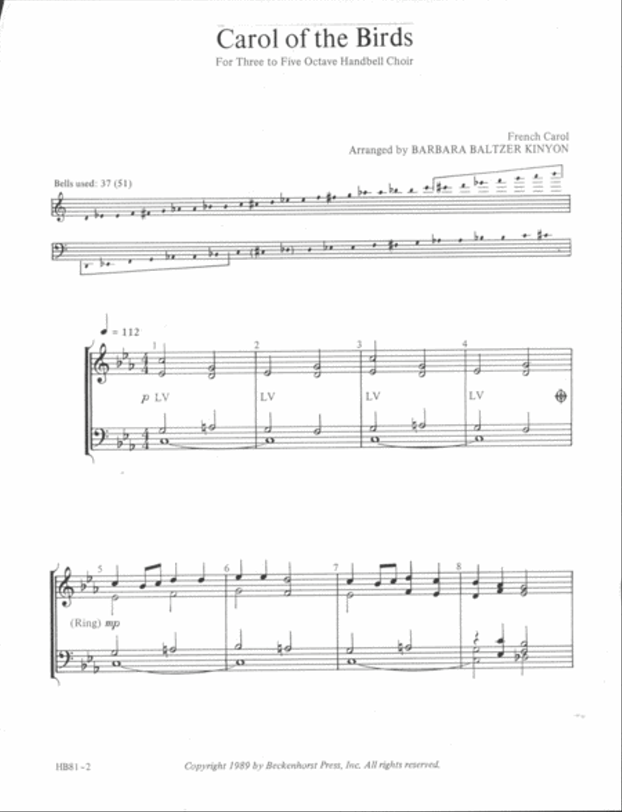 Carol of the Birds