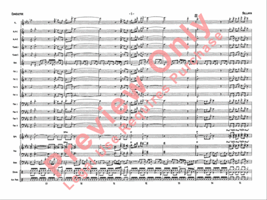 Bellavia Jazz Ensemble scores gallery preview page 8