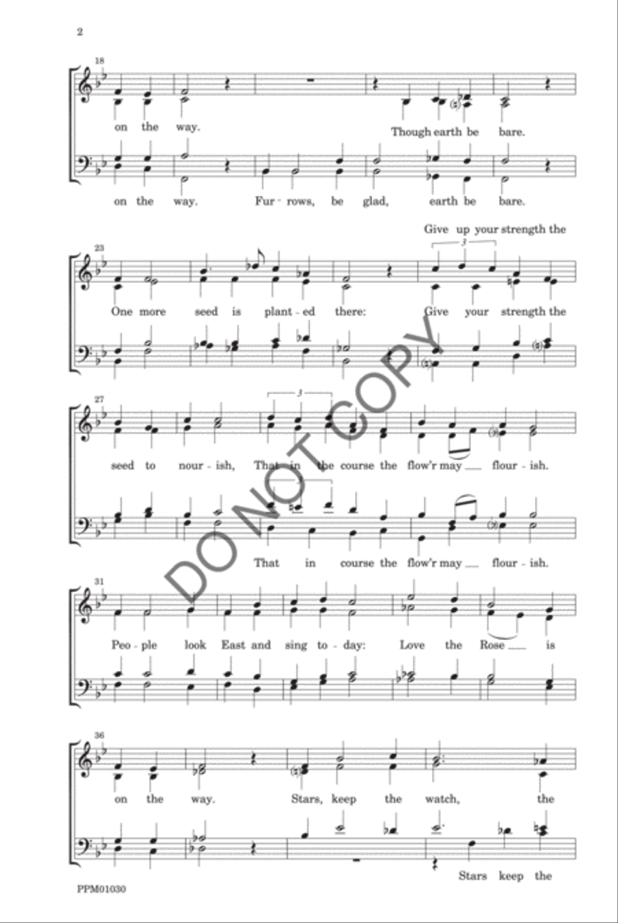 Advent Carol Advent Carol 4-Part scores gallery preview page 4