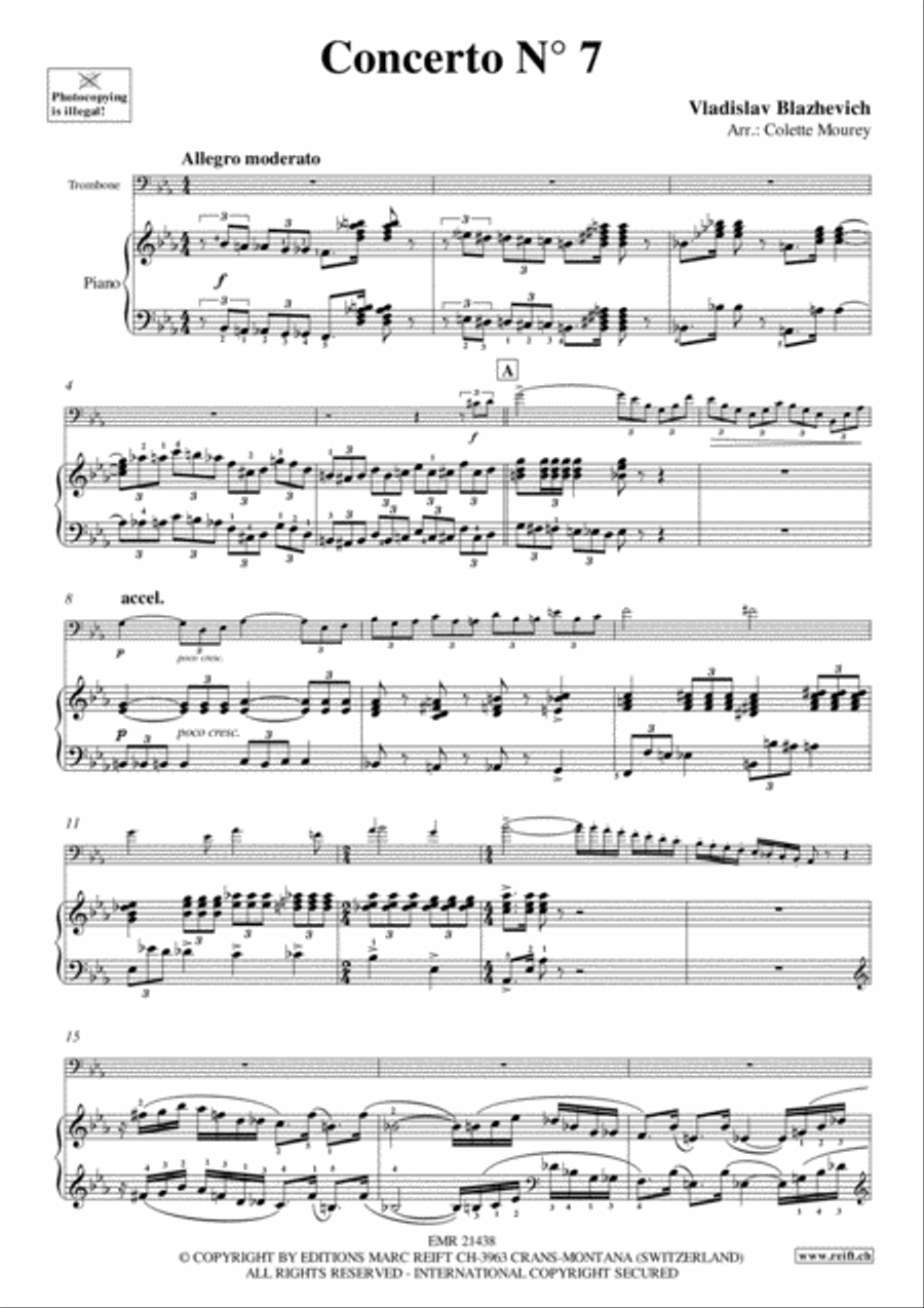 Concerto No. 7 Piano Accompaniment scores gallery preview page 3