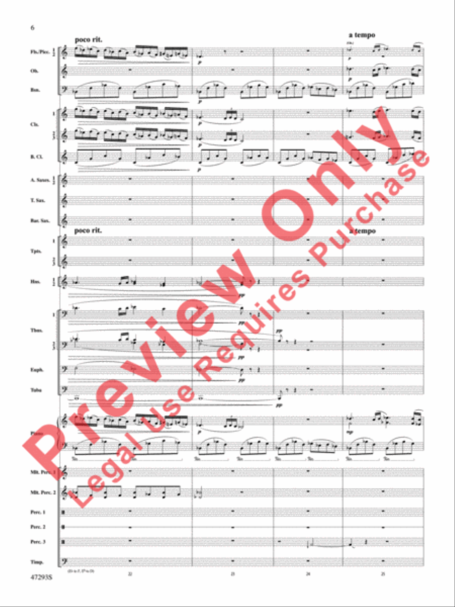 Phantasmagoria Concert Band scores gallery preview page 7