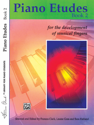 Book cover for Piano Etudes for the Development of Musical Fingers, Book 2