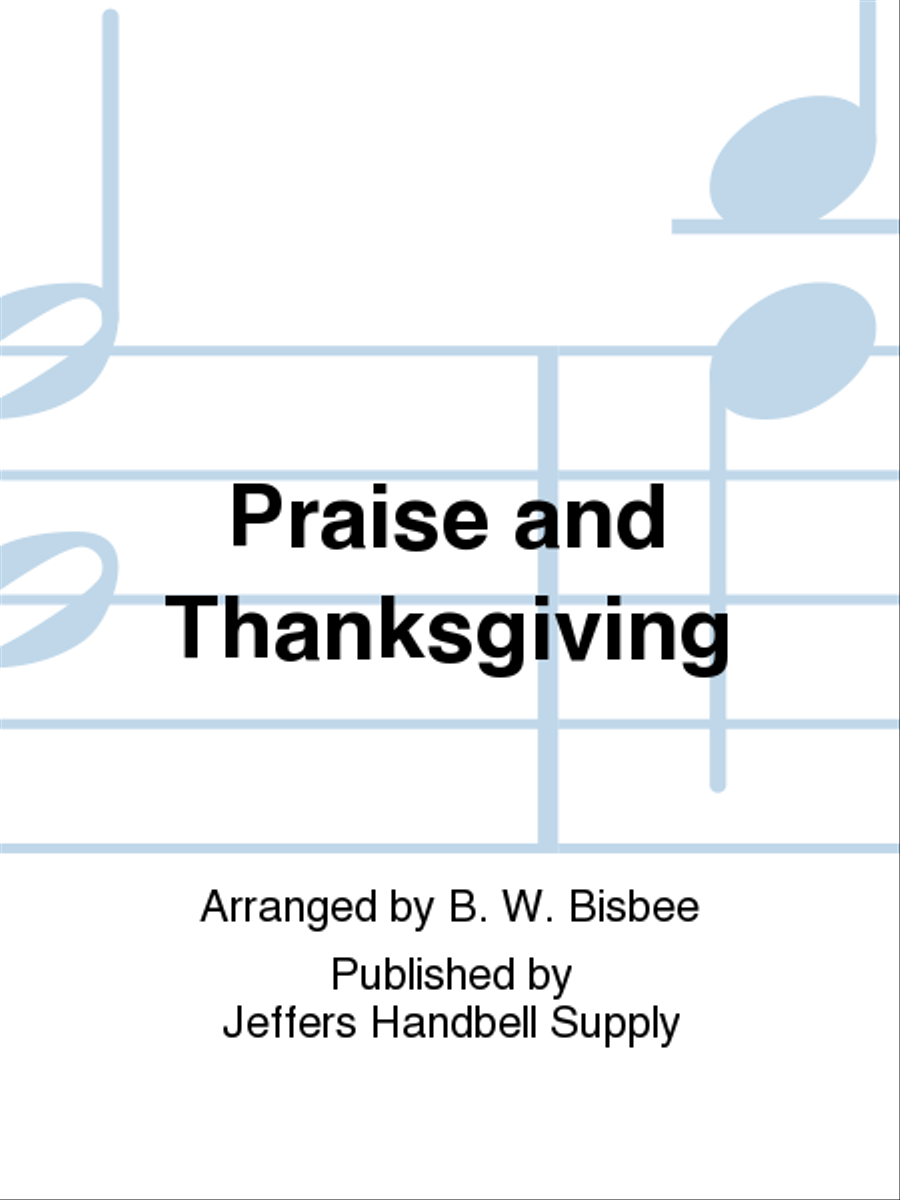 Praise and Thanksgiving 3-Octaves scores gallery preview page 1