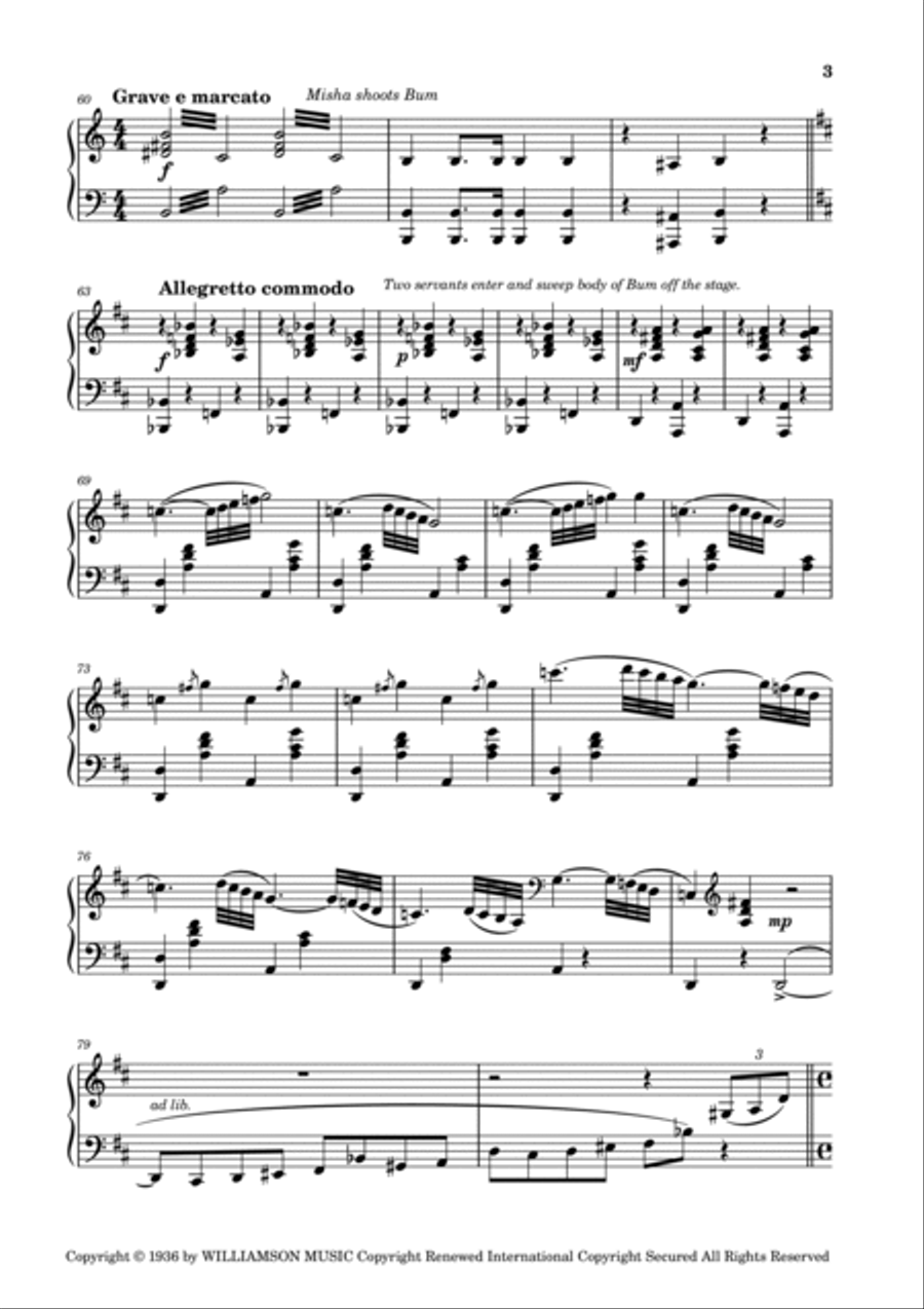 Slaughter On Tenth Avenue Piano Solo scores gallery preview page 4