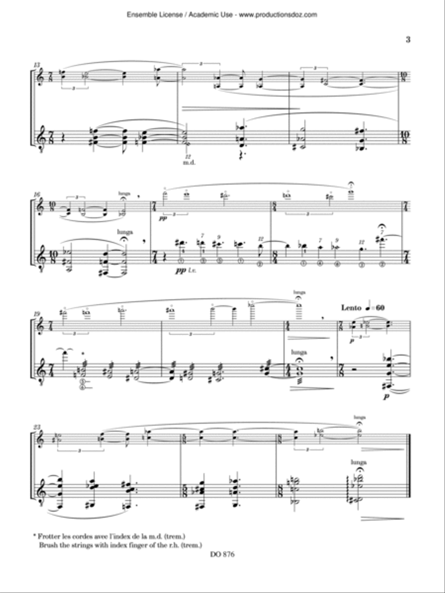 Flowing Modes Violin scores gallery preview page 3