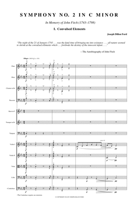 Symphony in C MINOR - The Fitch Symphony - all four movements (33 minutes)