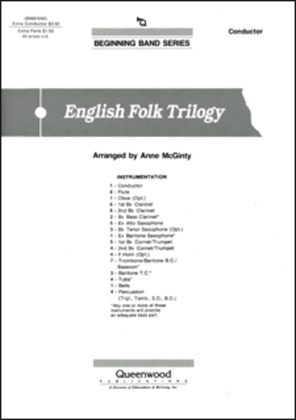 Book cover for English Folk Trilogy - Score
