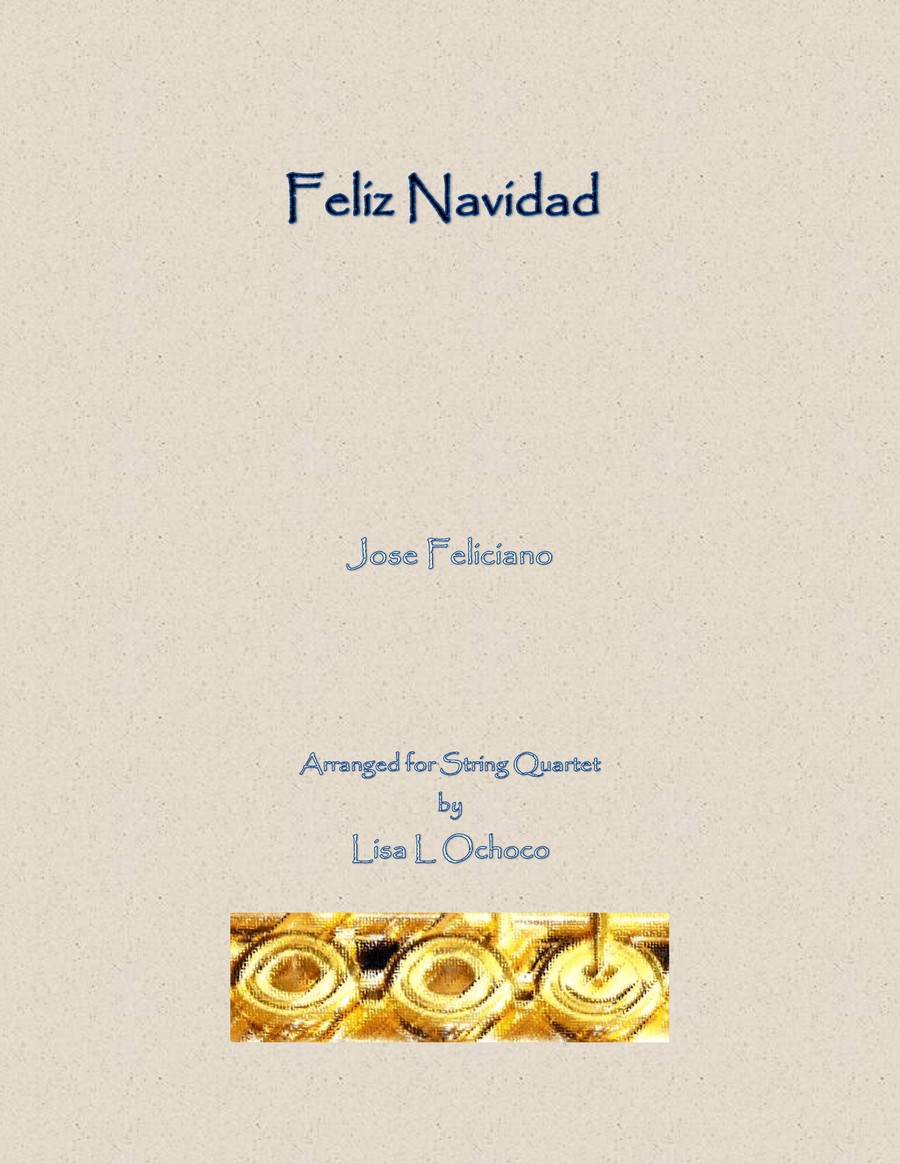 Feliz Navidad Feliz Navidad String Quartet scores gallery preview page 1