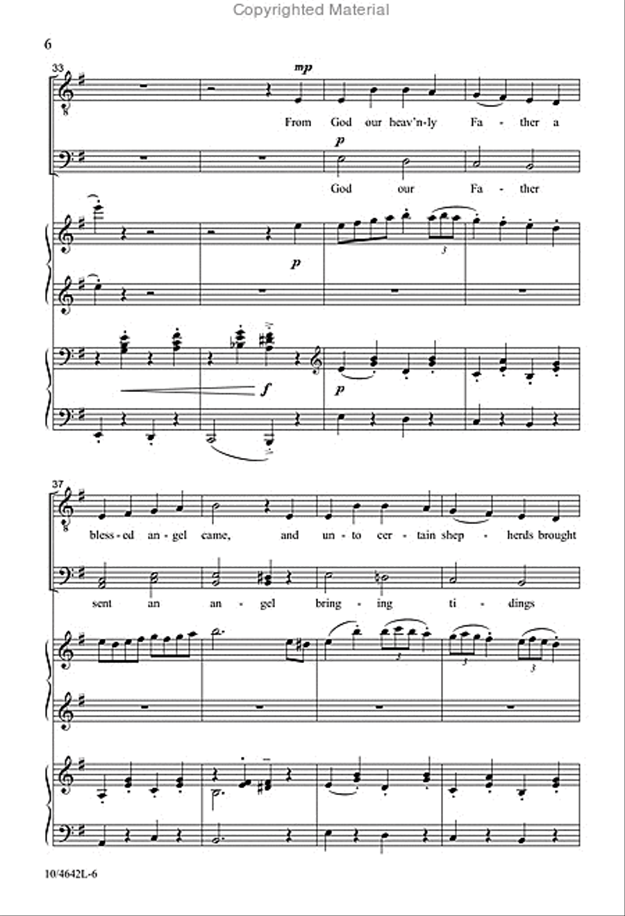 God Rest You Merry, Gentlemen TTBB scores gallery preview page 6