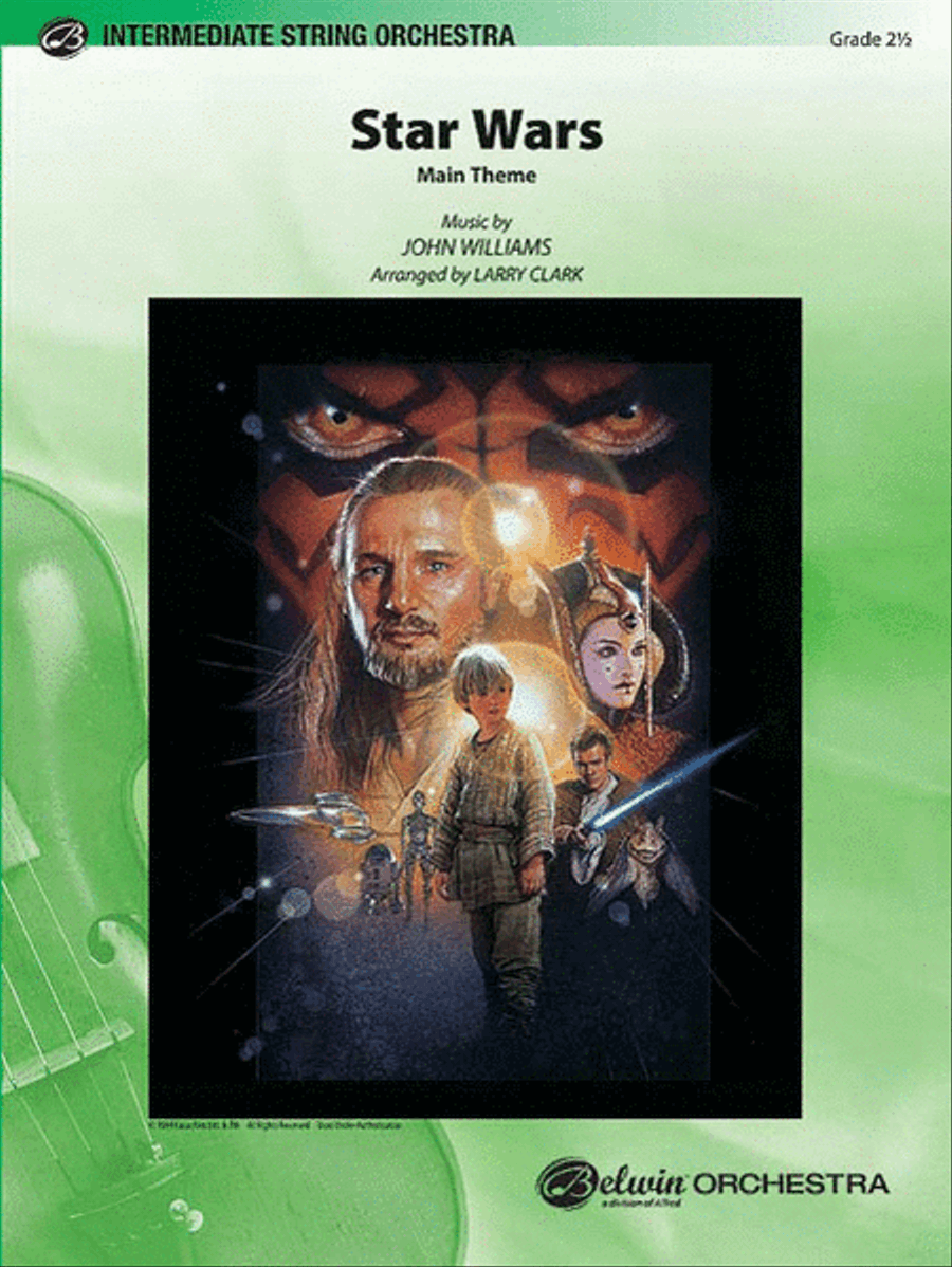 Star Wars (Main Theme) String Orchestra scores gallery preview page 1