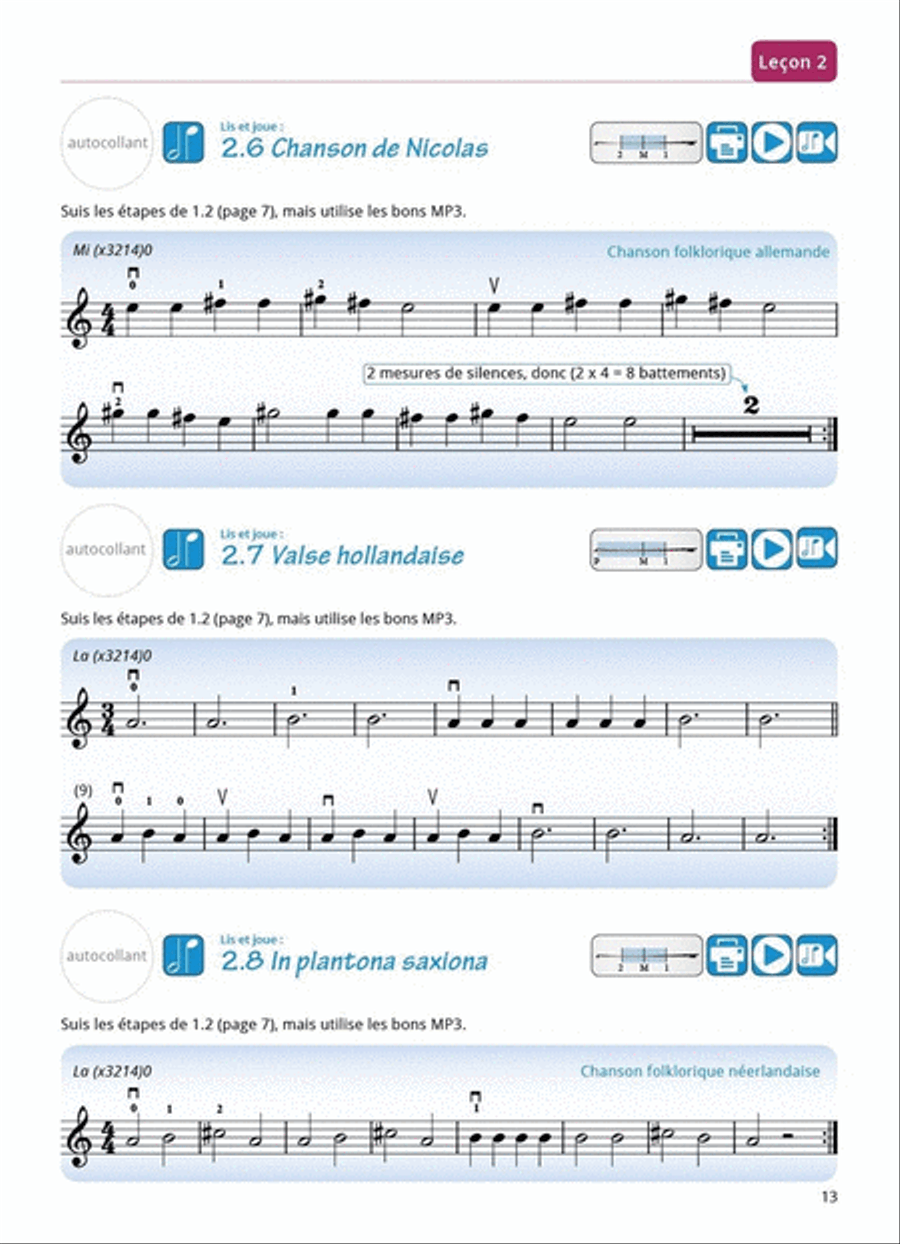 Le Monde du Violon Volume 2 Violin Solo scores gallery preview page 4