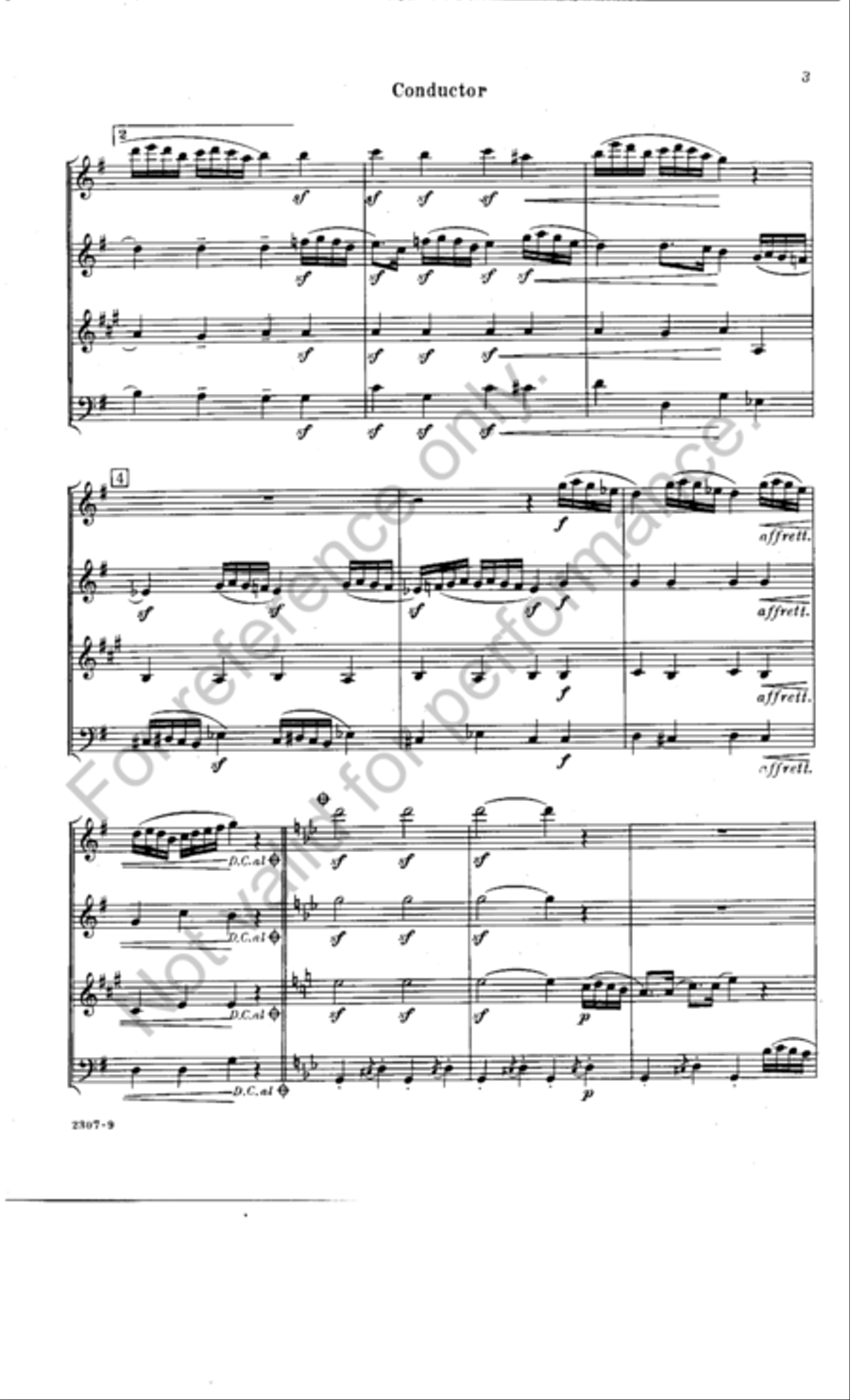 Danse Grotesque Woodwind Quartet scores gallery preview page 4