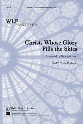 Book cover for Christ, Whose Glory Fills the Skies