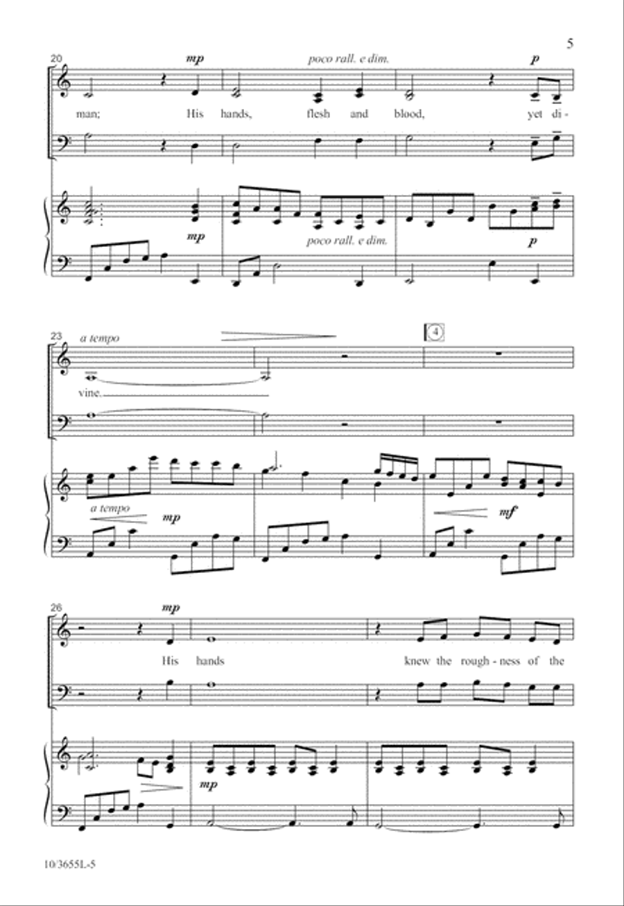 His Hands His Hands 3-Part scores gallery preview page 6