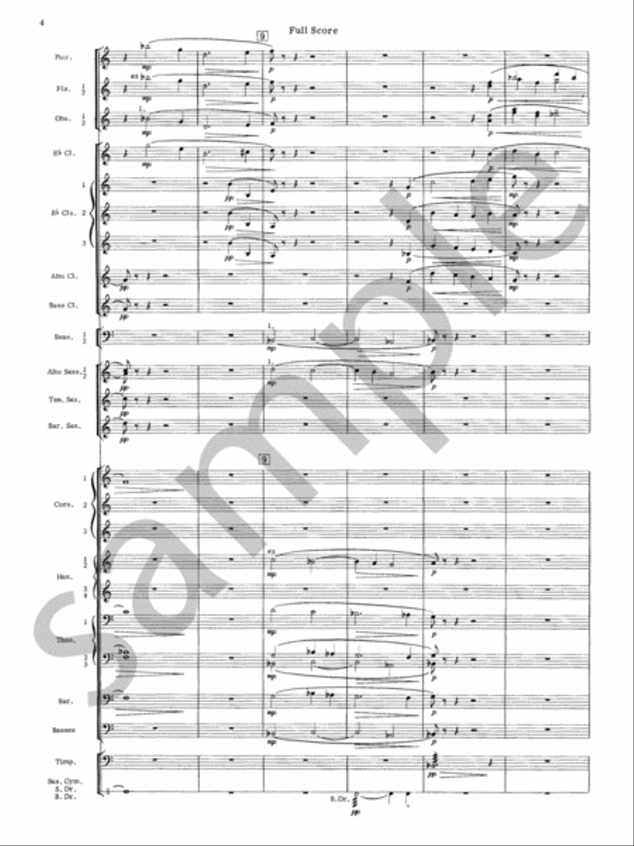 O Cool Is the Valley Concert Band scores gallery preview page 6
