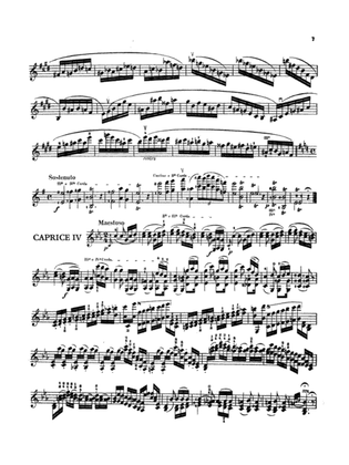 Book cover for Paganini: Twenty-Four Caprices, Op. 1 No. 4