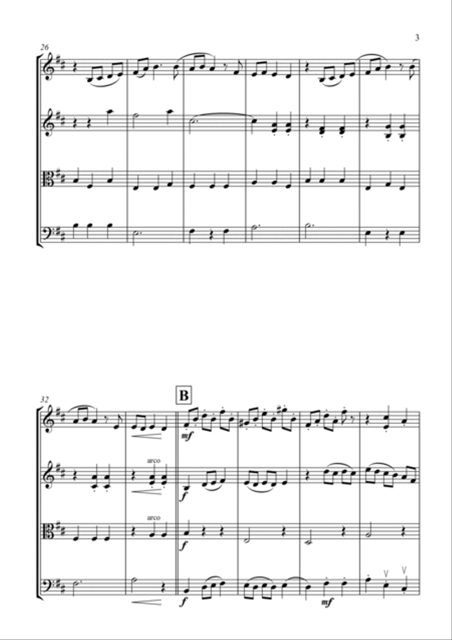 Army Dreamers String Quartet scores gallery preview page 3