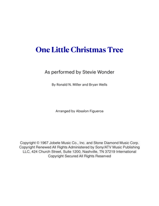 One Little Christmas Tree