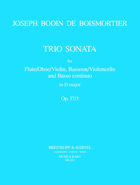 Triosonate in D op. 37/3