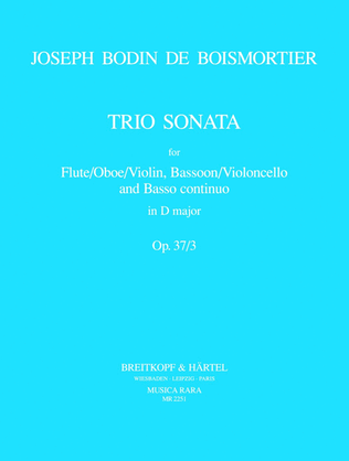 5 Trio Sonatas Op. 37