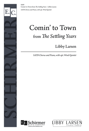 Book cover for The Settling Years: 1. Comin' to Town (Piano/Choral Score)