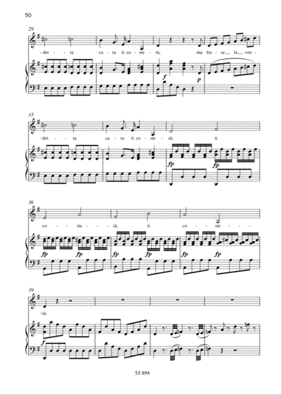Aria di Farnace Mezzo-Soprano Voice scores gallery preview page 3