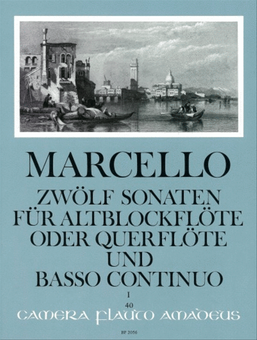 12 Sonatas op. 2/1 Volume 1: 1-3 Alto Recorder scores gallery preview page 1