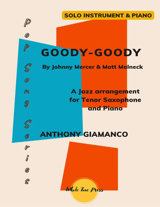 Book cover for Goody Goody