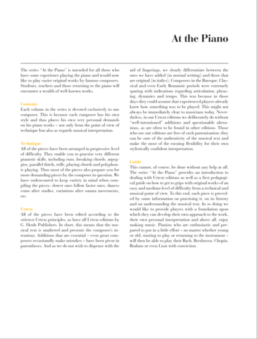 Brahms: At the Piano Piano Solo scores gallery preview page 2