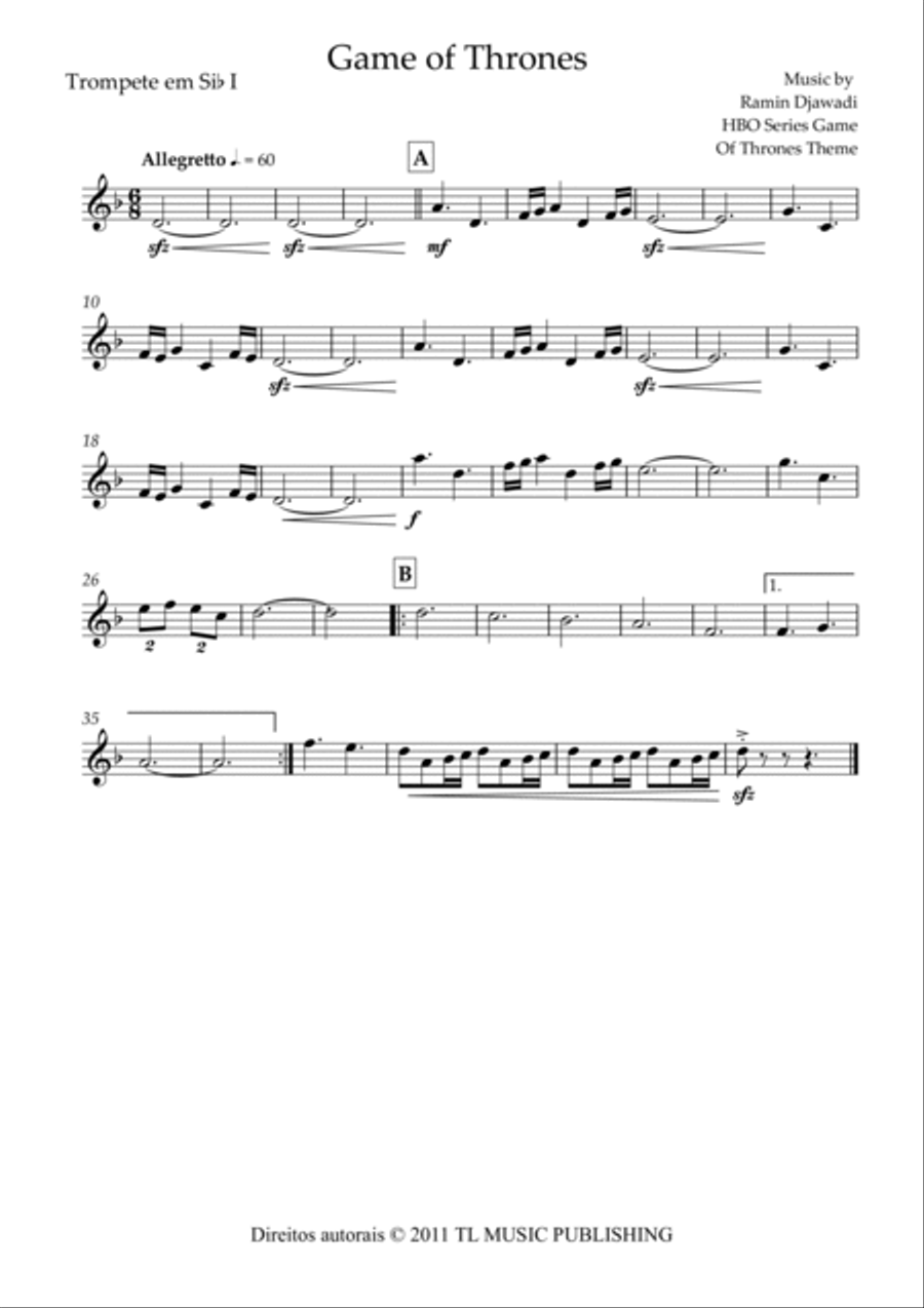 Game Of Thrones Violin scores gallery preview page 5