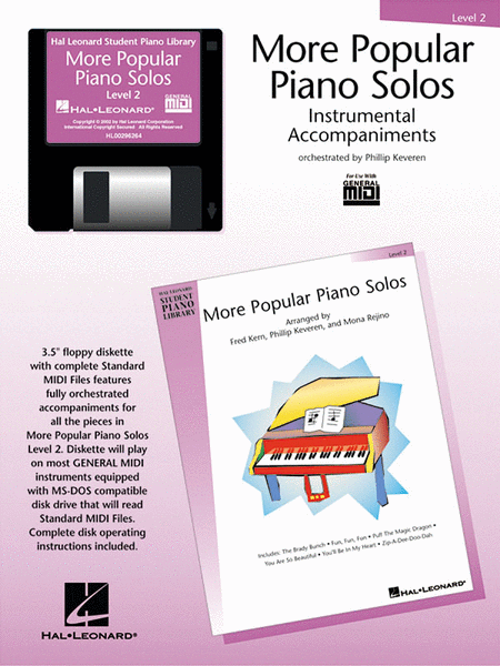 More Popular Piano Solos - Level 2 - GM Disk