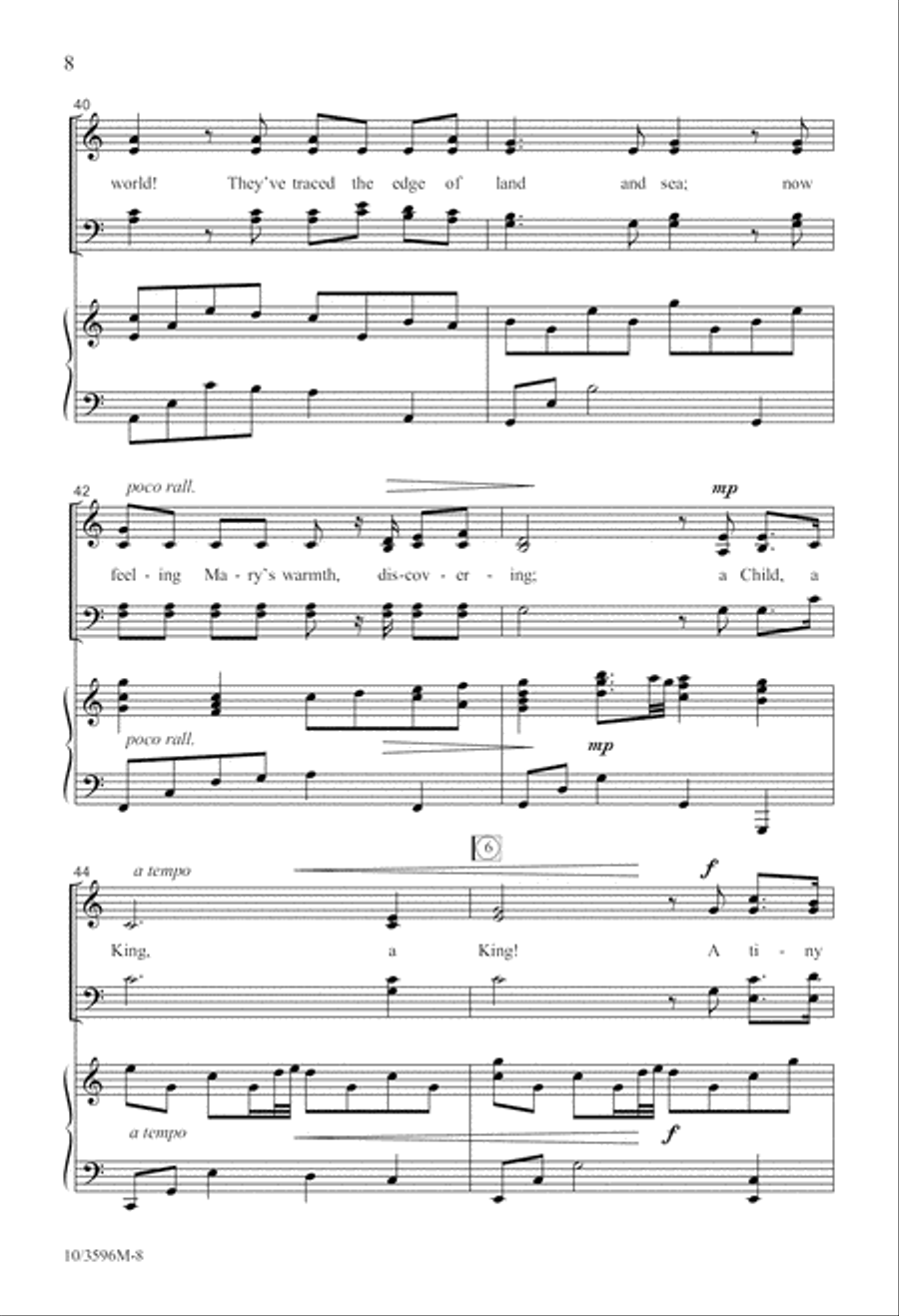 A Child, A King 4-Part scores gallery preview page 9