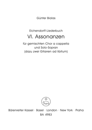 Assonanzen for Mixed Choir und Solo-Sopran