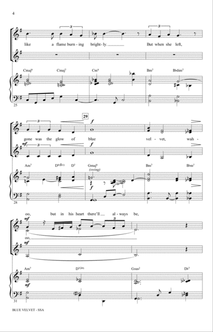 Blue Velvet Blue Velvet SSA scores gallery preview page 4